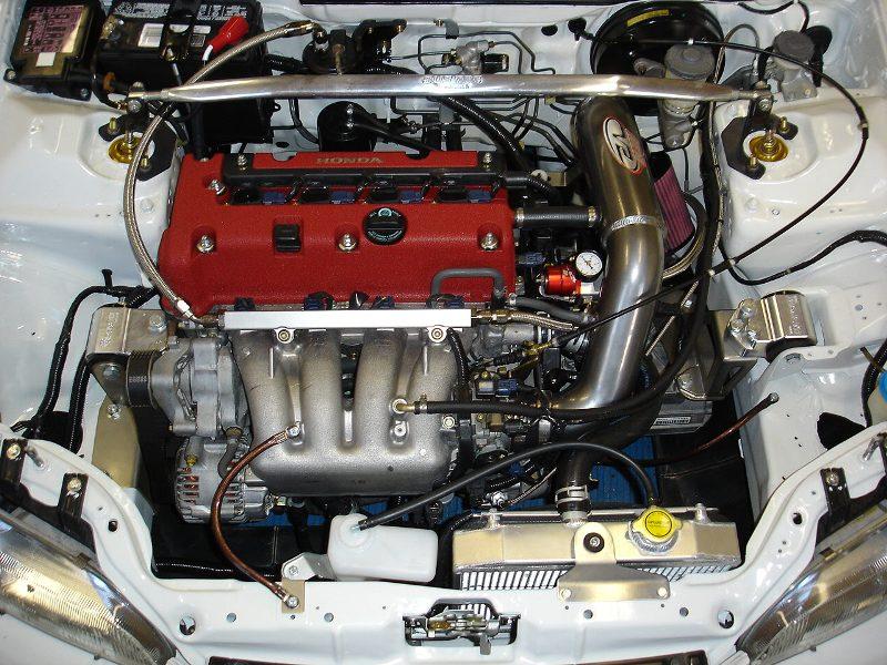 k series swap in a 1992 Civic Dx / k20a k20 k24a swap info Page 4